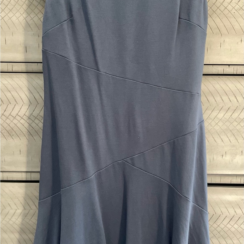 Ann Taylor 2P Symmetrical Navy dress